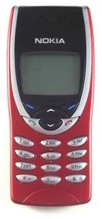 US Refurbished GSM Nokia 8210 Mobile Cell Phone Red 129878658288 