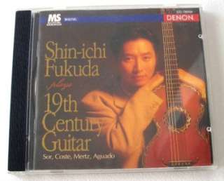 Shin ichi Fukuda 19th Century Guitar Japan CD  