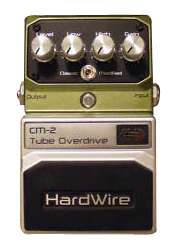 DigiTech HardWire CM 2 Tube Overdrive Distortion Guitar Effect Pedal 