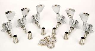 Chrome Tulip Keystone Vintage LP Type Guitar Tuners  