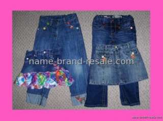 LOT GYMBOREE CHILDRENS PLACE JEANS SKIRTS GIRLS 4 4T  