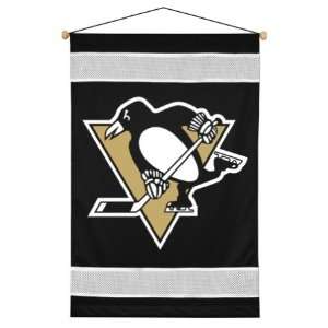 Pittsburgh Penguins Sidelines Wallhanging  Sports 