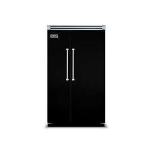  Viking VCSB548BK Side By Side Refrigerators Kitchen 