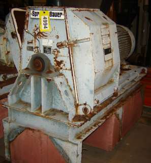 60 HP SPROUT BAUER HAMMERMILL MODEL 22183  