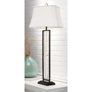  Tall Crystal Drop Table Lamp   685085 Patio, Lawn 