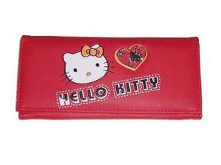 New Sanrio HELLO KITTY Red Wallet Purse Clutch Bag H13  