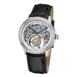   Limited Edition Mirage Tourbillon SS Case Leather Mens Watch  