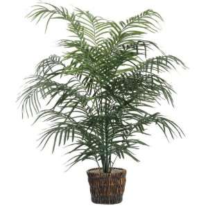   Potted Extra Full Dwarf Palm Tree in Brown Pot
