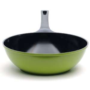  The 12 Green Earth Wok by Ozeri, with Smooth Ceramic Non Stick 