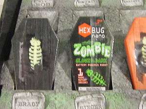 Hexbug Nano Mutant Zombi Black Coffin Halloween Sealed (one)  