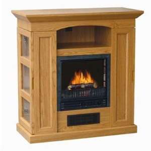  Quality Electric Fireplace Heater Oak By Riverstone 