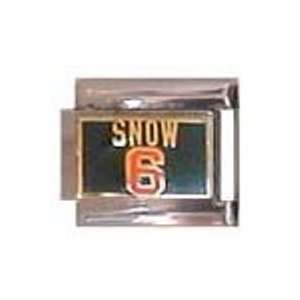  MLB J.T. Snow #6 Italian Charm