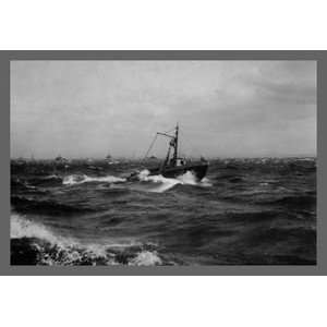 Fishing Boat   Paper Poster (18.75 x 28.5)  Sports 