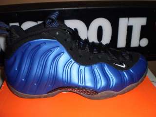 NIKE AIR FOAMPOSITE ONE SZ 11 2007 ROYAL BLUE PENNY PRO  