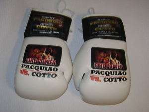 Pacquiao Philippines Margarito Cotto Boxing Gloves Pair  