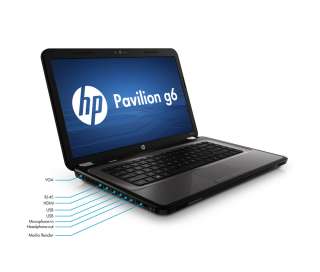 HP Pavilion g6 1b70us Notebook PC Left View