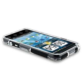   crystal case for htc evo 3d clear quantity 1 this snap on crystal case