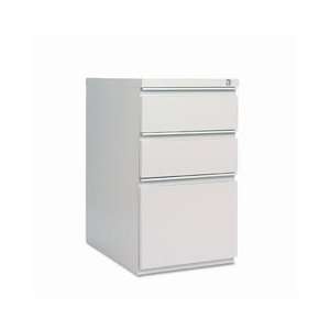  Alera® Three Drawer Mobile Pedestal File with Recessed 