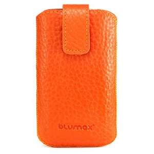 Original Blumax ® Orange Leather Case for Nokia N97 Mini 