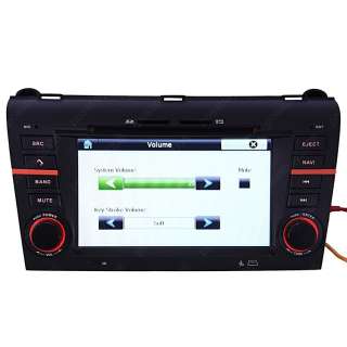   Mazda 3 Car GPS Navigation Bluetooth IPOD Radio USB  TV DVD Player