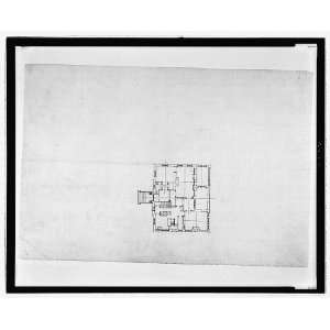  House,Floor Plan,WE Barker,Piney Branch Road,DC,1916