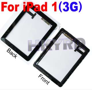iPad 1 Digitizer touch scren frame home button assembly for 3G  