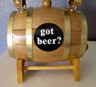 St Bernard Saint Wood Brandy Keg Barrel Drool is Cool  