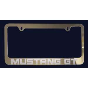  Ford Mustang Gt License Plate Frame (Zinc Metal 