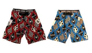 MCD More Core Division Jackhammer Boardshort red or blue & choice of 