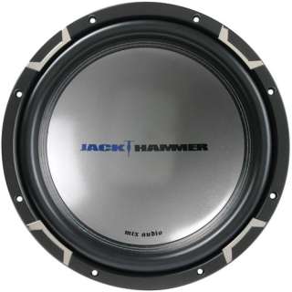 MTX JACKHAMMER JH5512 04 12 800W Car Subwoofers  