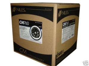 Niles CM760 7 2 Way In Ceiling Speakers New Pair 760514012998  