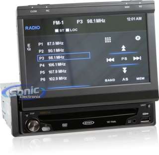 JENSEN VM9114 In Dash Car DVD Receiver/Head Unit w/ 7 Touchscreen 