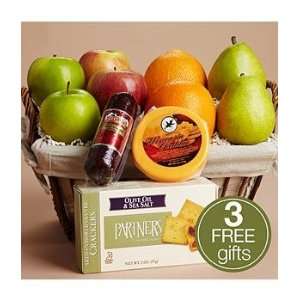 Classic Fruit Basket Plus 2 Free Gifts Grocery & Gourmet Food