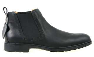 Sebago Mens Boots B26772 Drake Black Leather Jodhpur Boots  