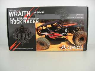 The Wraith™ kit is an unassembled version of the Wraith™ RTR. It 