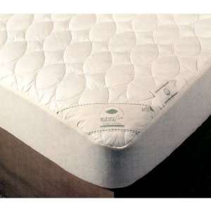   Size Natura Cotton Filled 17 Deep Fitted Mattress Pad