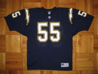 1991 Authentic Chargers Junior Seau jersey 52 PRO Line Russell  