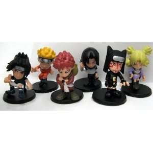    Naruto Naruto Sand and Leaf 2 Figures Set of 6 Toys & Games