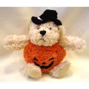  Halloween Laughing Teddy Bear Pumpkin Plush Toy Toys 