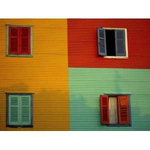  Colourful Buildings in La Boca District, Buenos Aires 