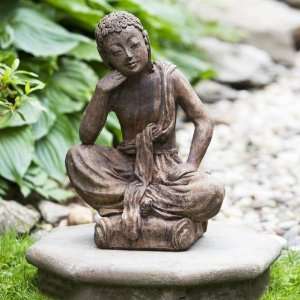   Stone Garden Statue Copper Bronze, Copper Bronze Patio, Lawn & Garden