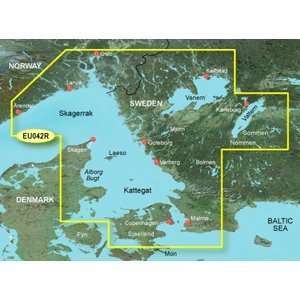  Garmin Bluechart G2 HEU042R   Oslo to Trelleborg   Data Card 