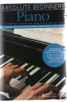 Absolute Beginners Piano Tutor Play Book Lesson DVD NEW  