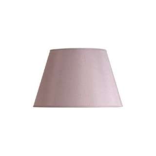NEW 13.5 in. Wide Barrel Lamp Shade, Chalk Pink, Raw Silk Fabric 