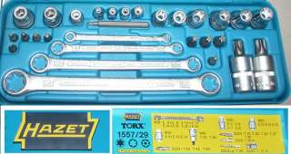 Hazet 1557/29 29pcs TORX driver socket wrenches set  