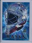 PATRICK ROY 1997 98 PINNACLE ~ MASKS #5 ~ CANADIENS ~ AVS 