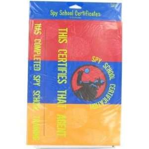  Spy School Certificates Case Pack 216