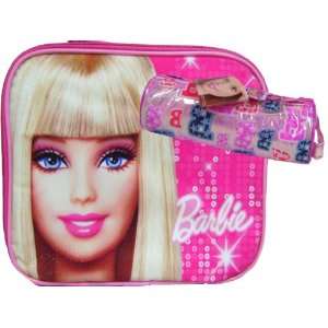 Barbie Girls Lunch Box and Pink Pencil Case  Kitchen 