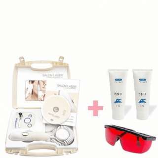 Rio X60 laser hair remover + 2 gels + Laser protection glasses  