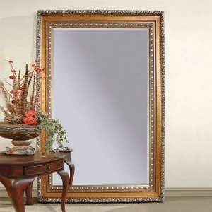 Bassett Mirror M2244B Amadeus Leaner Mirror in Gold and Silver Leaf 